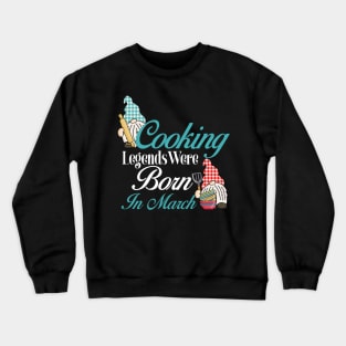 Funny cooking hobby baking cook chef Crewneck Sweatshirt